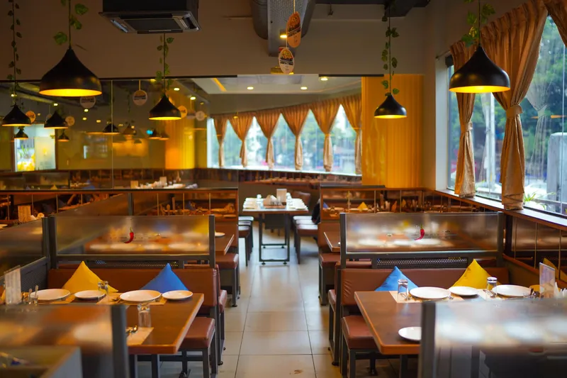 Inside Barbeque Spice restaurant