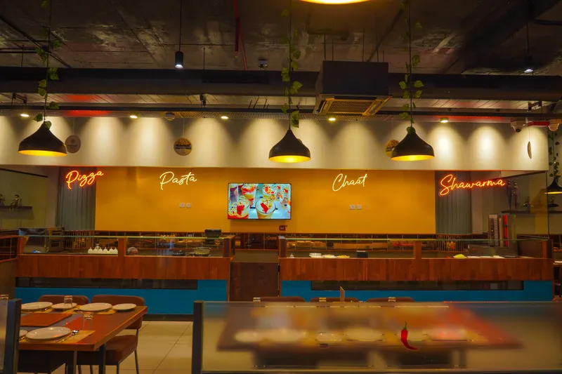 Inside Barbeque Spice restaurant