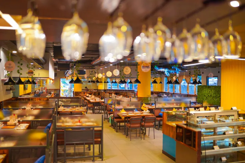 Inside Barbeque Spice restaurant